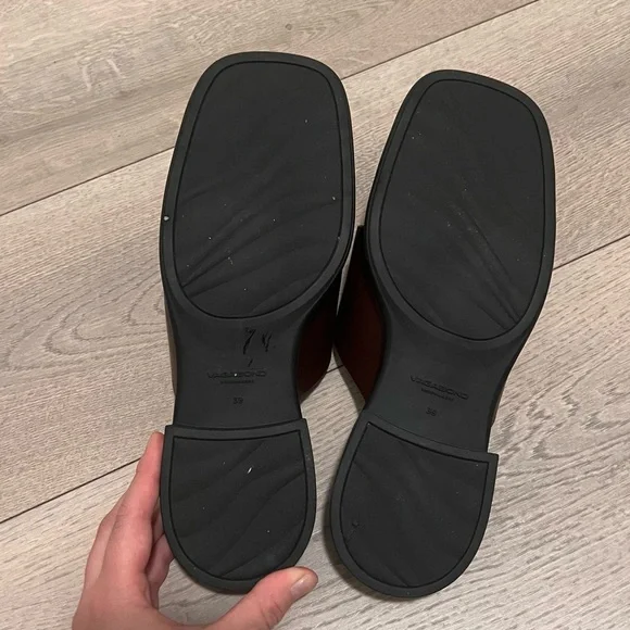 Vagabond Everyday Woven Mule Loafers Brown Leather Size 39 US 9 - Picture 3 of 3